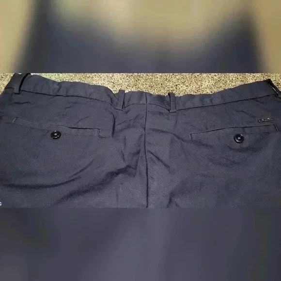 RLX Polo Ralph Lauren Golf Shorts Classic Navy Blue Stretch Wicking MENS 36 - Picture 6 of 10